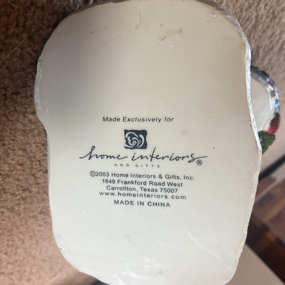 Home Interiors Snowman Tower Candle Holder Vintage - Picture 8 of 11